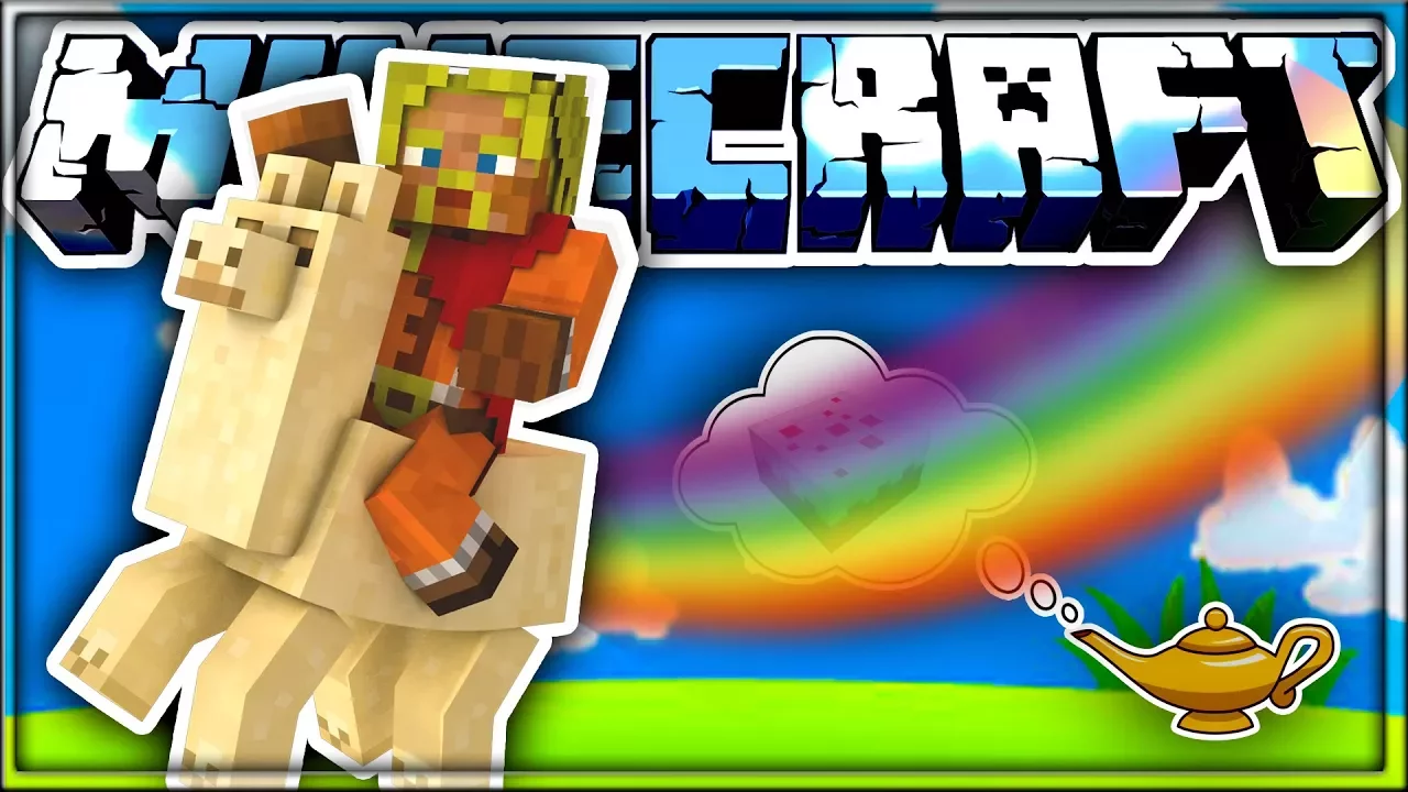 ADOPTERER LLAMA DER PRUTTER REGNBUER! 🌈 :: Minecraft Adventure Map m. Vercinger Dansk