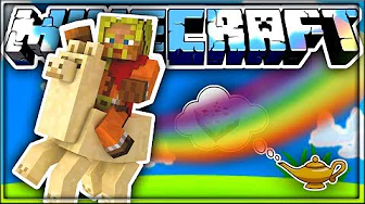 ADOPTERER LLAMA DER PRUTTER REGNBUER! 🌈 :: Minecraft Adventure Map m. Vercinger Dansk