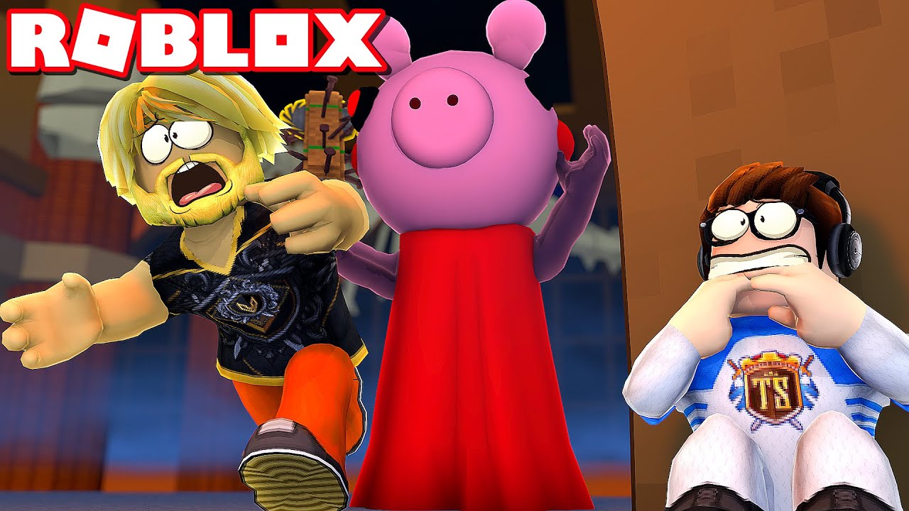 FLYGTER fra PIGGY ind på GALLERIET *NYT CHAPTER 3* :: Roblox Piggy Dansk