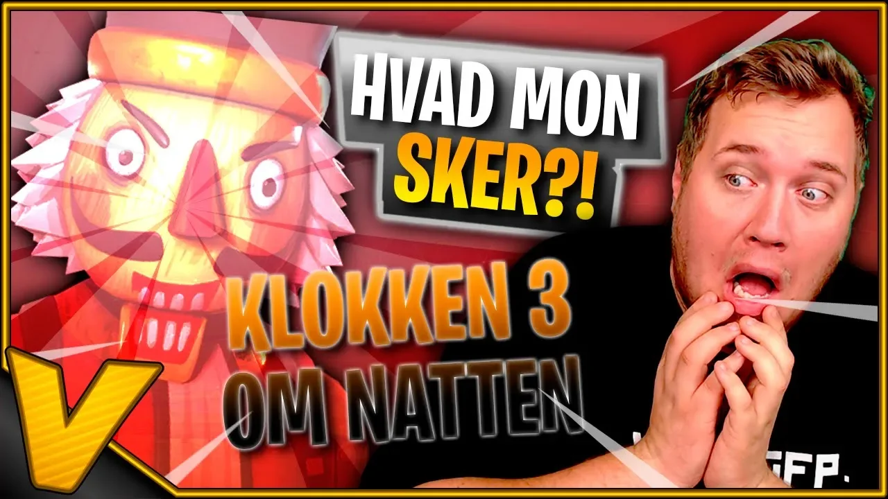 SPILLER FORTNITE KLOKKEN 3 OM NATTEN 😱 :: Fortnite Dansk