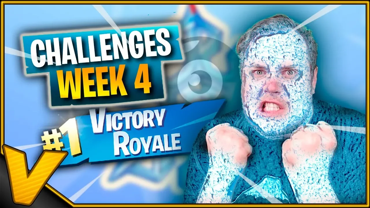 FRYSENDE KOLD CHALLENGES?! *WEEK 4* :: Fortnite Dansk