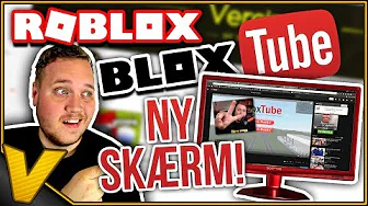 NY KÆMPE SKÆRM, MUS OG TASTATUR! :: BloxTube Roblox Dansk