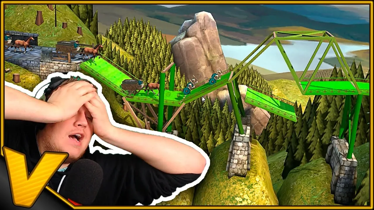 BROEN KOLLAPSER!! :: Bridge Constructor: Medieval