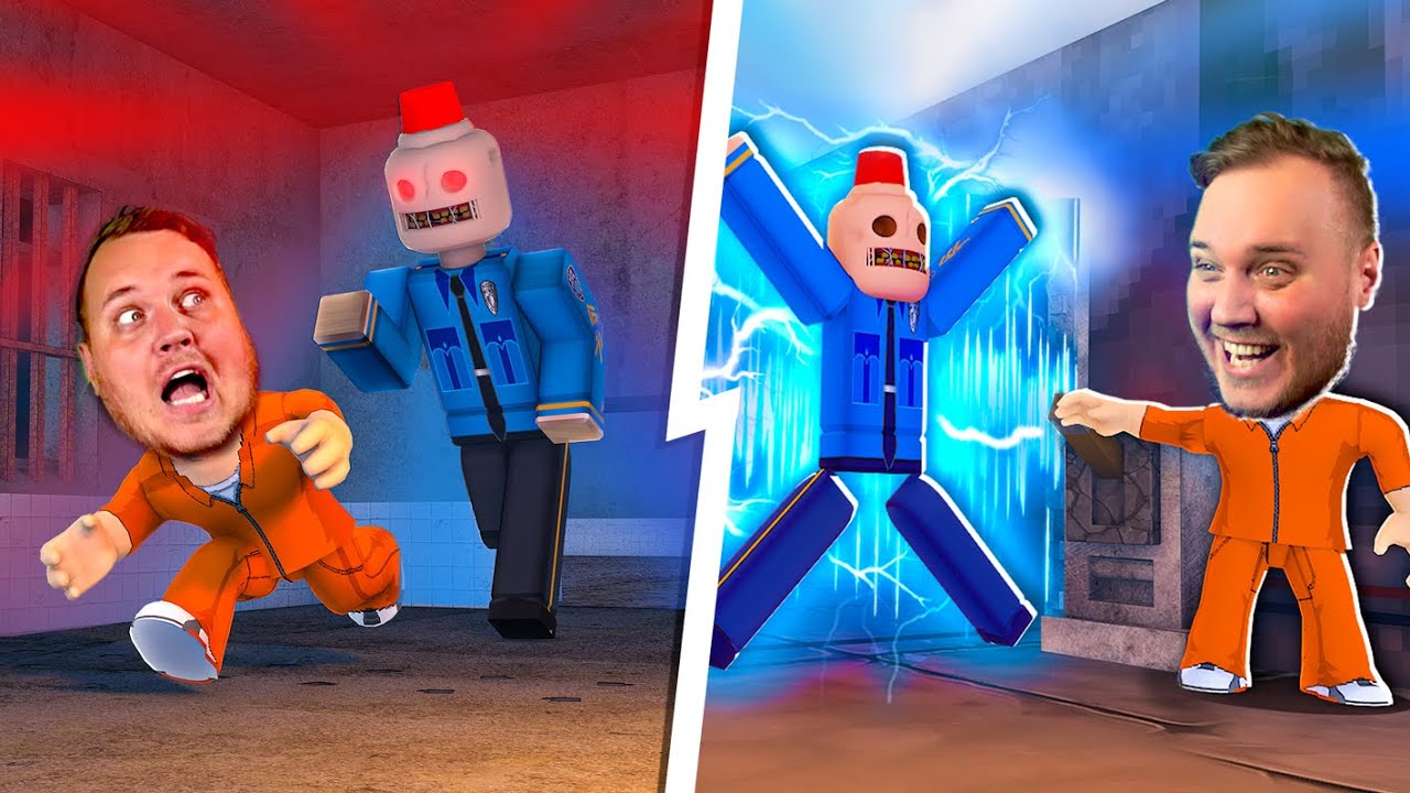 SIREN COPS FÆNGSEL! :: Roblox Escape Siren Cops Prison