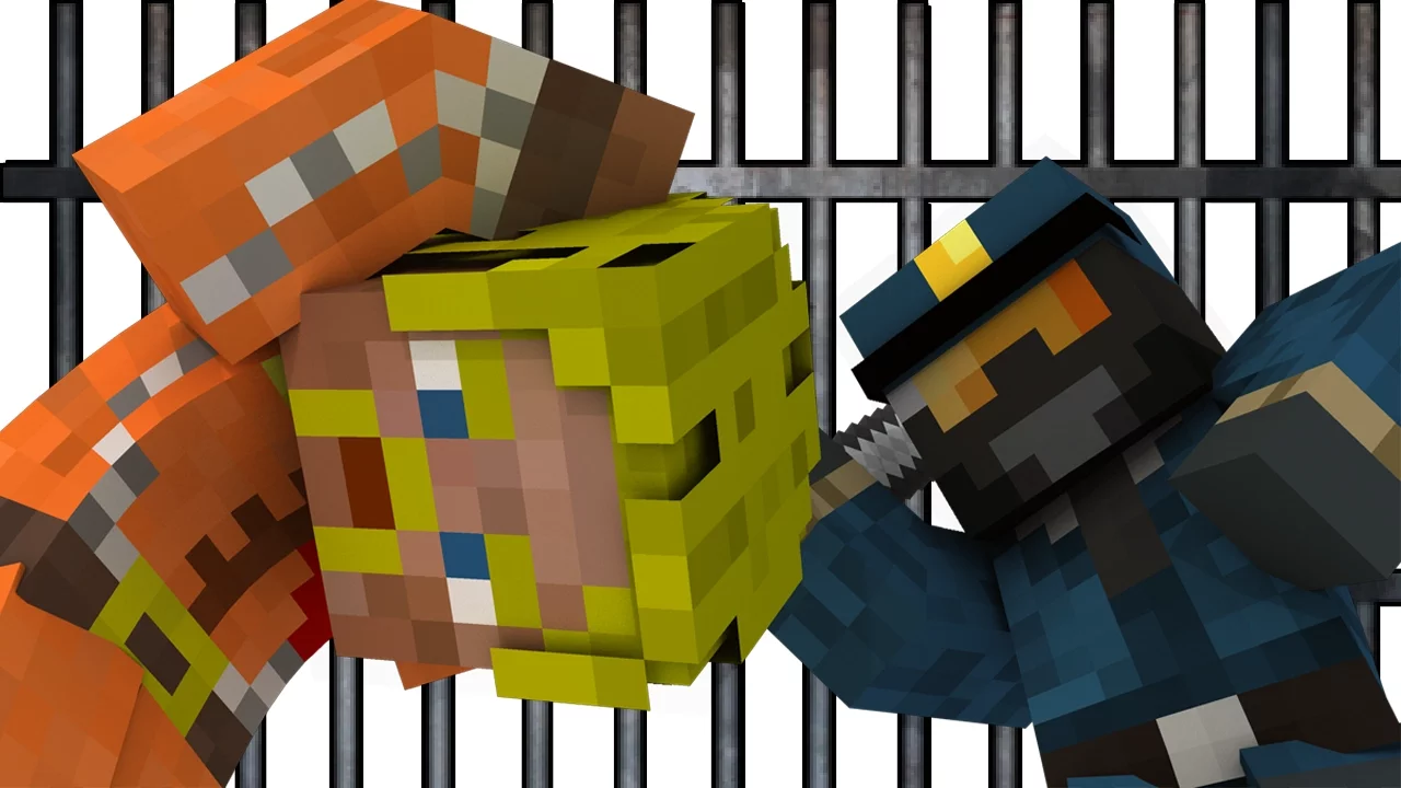 Dansk Minecraft :: FLUGTEN FRA ZAGIS FÆNGSEL - Cops and Robbers
