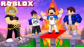 Nominerede YouTuber til *ELIMINATION*! :: Roblox Elimination Tower Dansk