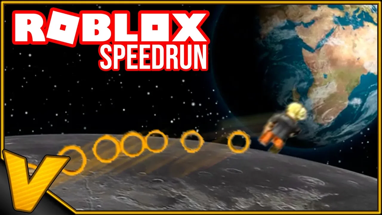 HURTIGSTE MAND PÅ MÅNEN! :: Speedrun Roblox Dansk