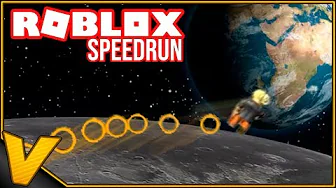 HURTIGSTE MAND PÅ MÅNEN! :: Speedrun Roblox Dansk