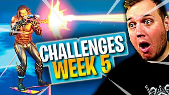 AQUAMAN KLARER CHALLENGES *WEEK 5* :: Fortnite Dansk