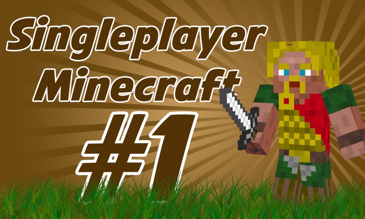 Vercinger Plays: Minecraft - Ep 1 - "Nu har jeg gris på hovedet.."