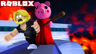 PIGGY PÅ ET FLY?! *CUSTOM BANE* :: Roblox Piggy Dansk