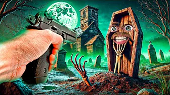 Vi PROPHUNTER på en KIRKEGÅRD!