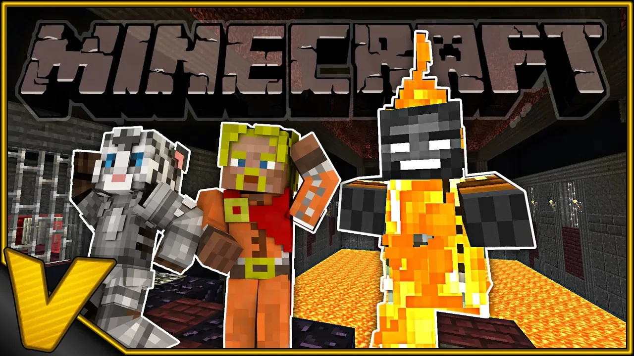 Dansk Minecraft - FANGET I HELVEDET! - Adventure Map | ESCAPE: Nether