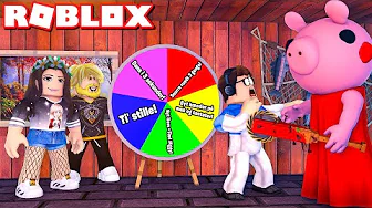 HJULET BESTEMMER VORES CHALLENGE MOD PIGGY :: Roblox Piggy Dansk