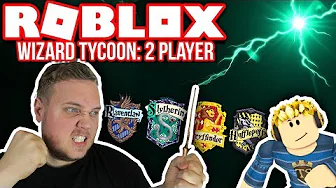 JEG SKAL VÆRE TROLDMAND! 🎓 :: Wizard Tycoon: 2 player - Dansk Roblox