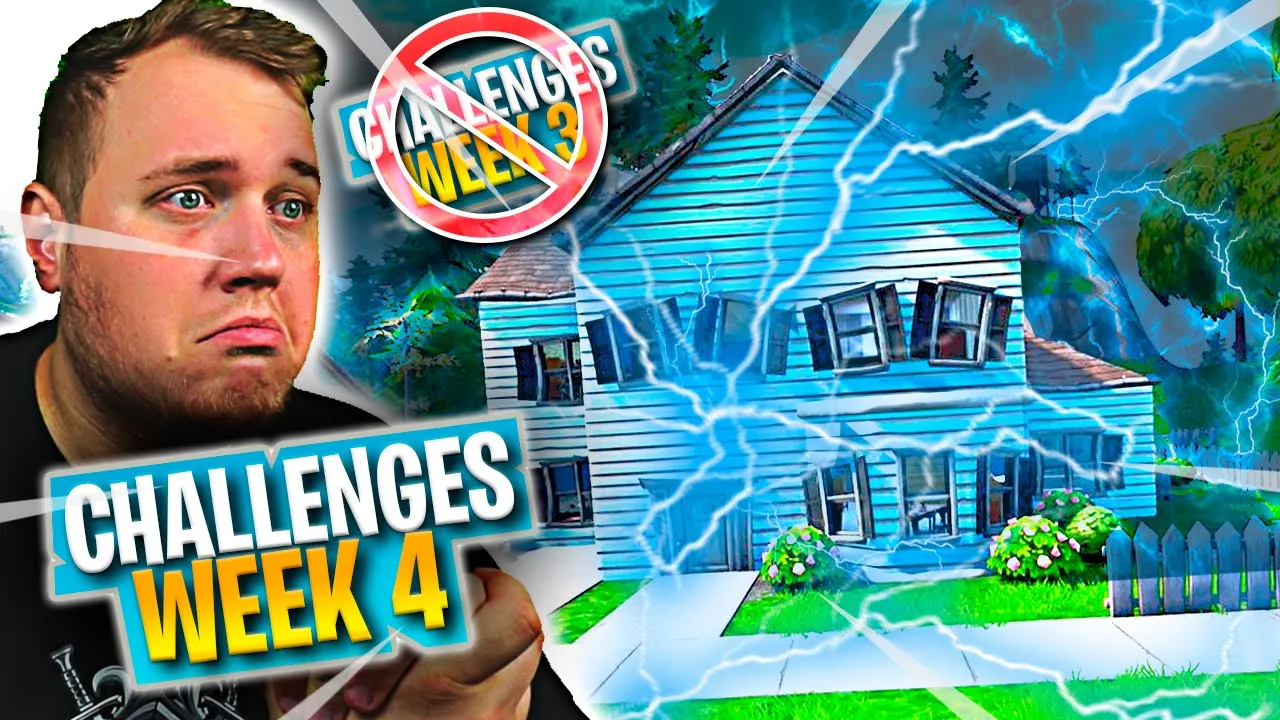 STRØMMEN GIK - ALT GIK TABT! *WEEK 4 og lidt 3* :: Fortnite Dansk