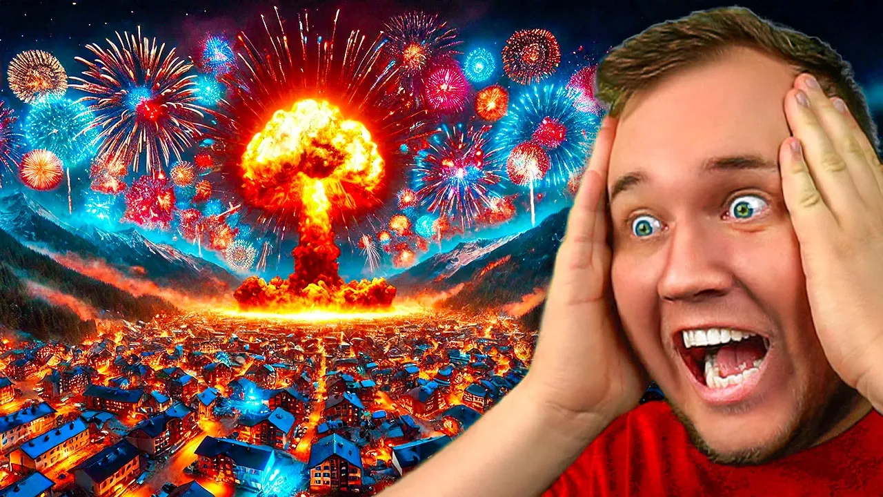 Mit FYRVÆRKERI SPRÆNGTE BYEN i LUFTEN?!