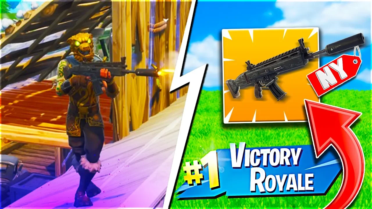 VINDER FØRSTE GAME M. NY GUN! *SILENCED ASSAULT RIFLE*