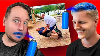 🤣 = TABEREN får FARVET HÅR 🟦