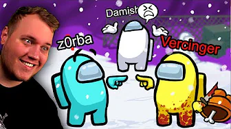 DRÆBTE 3 UDEN DE MISTÆNKTE MIG! *IMPOSTOR* :: Among Us Dansk