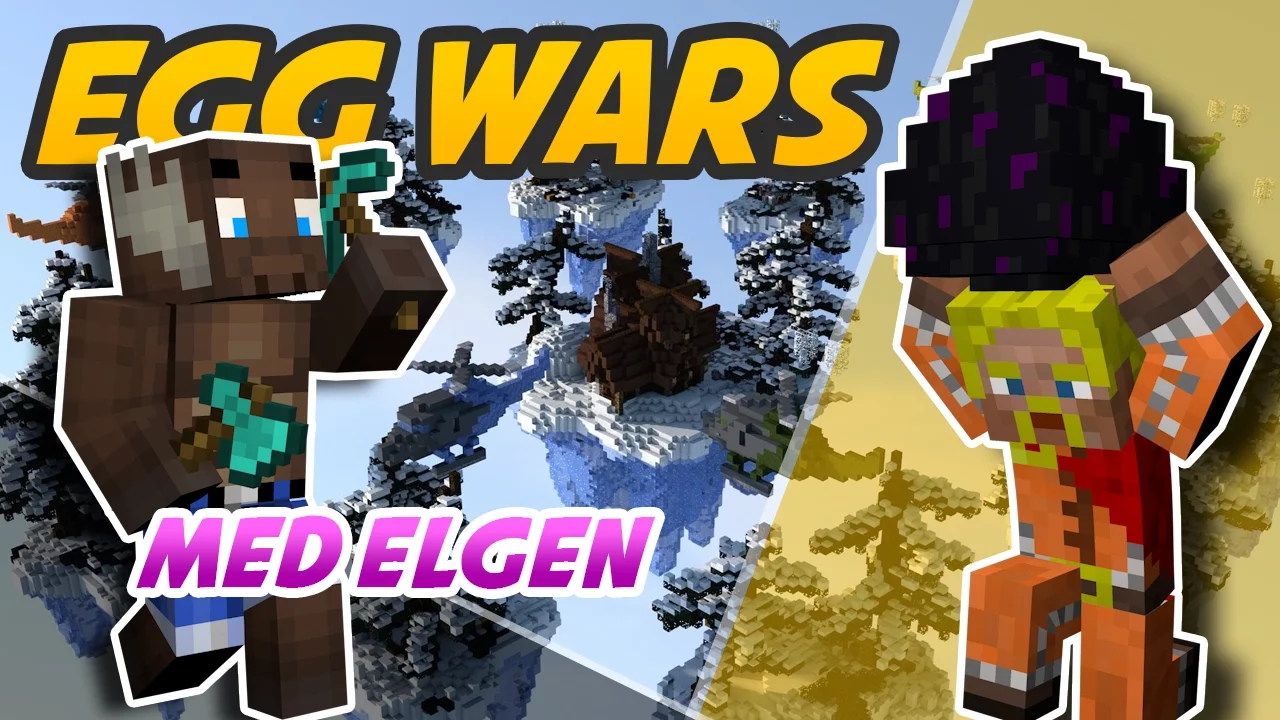 Dansk Minecraft :: EGG WARS - NAKKER ÆG m. DenMandigeElg