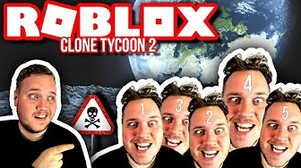 HEMMELIG KLONINGSFABRIK PÅ MÅNEN :: Roblox Clone Tycoon 2 Dansk