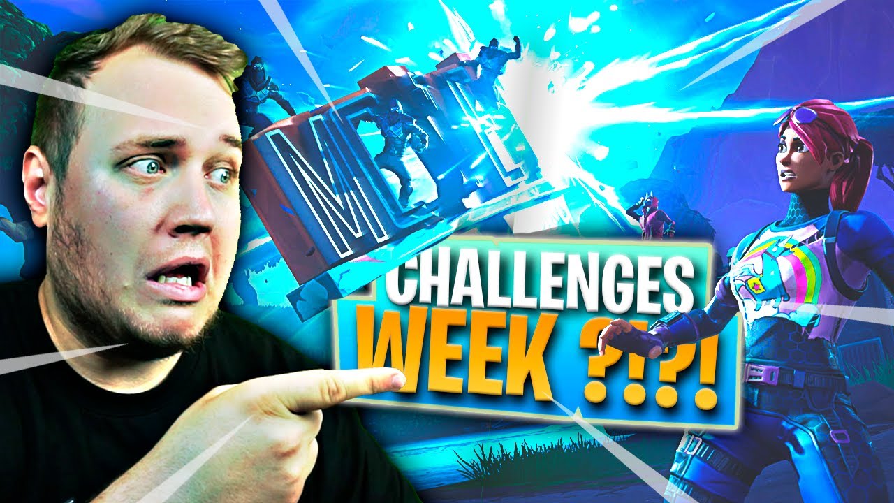 RIP WEEKLY CHALLENGES?! *WORLDS COLLIDE CHALLENGES* :: Dansk Fortnite