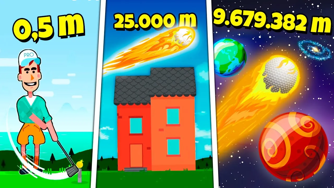 Jeg skød en GOLFBOLD ud af SOLSYSTEMET