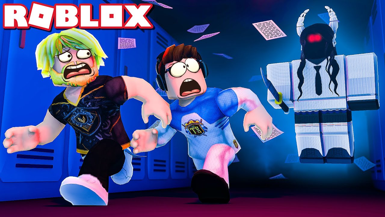 DERFOR HJEMSØGER HUN SKOLEN! *ALLE SLUTNINGER* :: Roblox Rumour Story Dansk