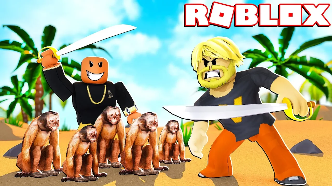 ABERNE DRÆBTE MIG NÆSTEN! 😱 :: Roblox Blox Piece Dansk