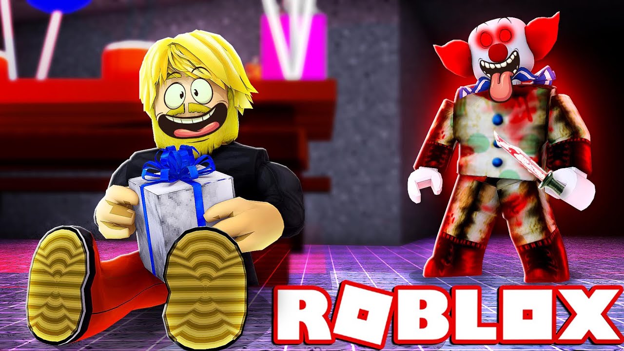 TIL FØDSELSDAG, MEN DER ER DRÆBER KLOVN!🤡*ALLE SLUTNINGER* :: Roblox *Camping* Birthday Party Dansk