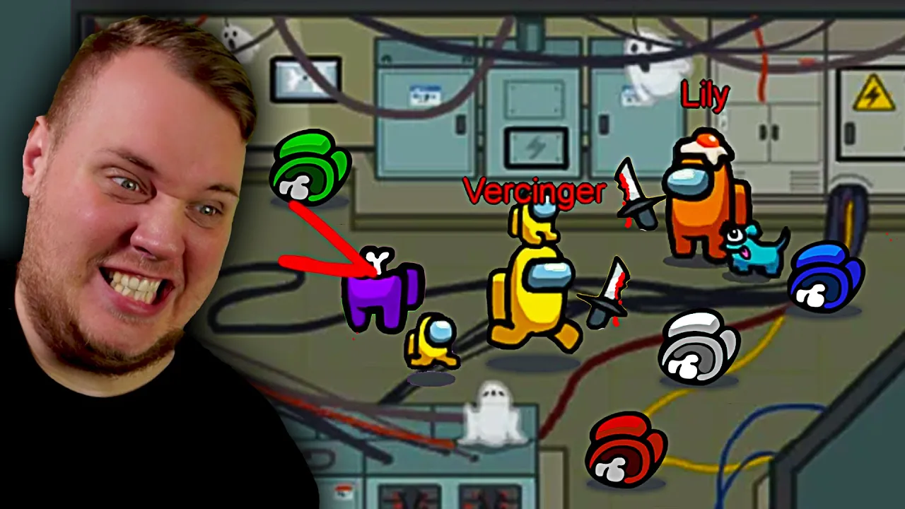 5 KILLS i ELECTRICAL! :: Among Us m. kanal-medlemmer