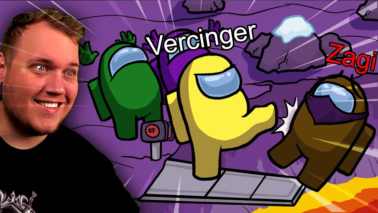 SMIDER ZAGI I LAVA m. 700 IQ CREW! :: Among Us Dansk