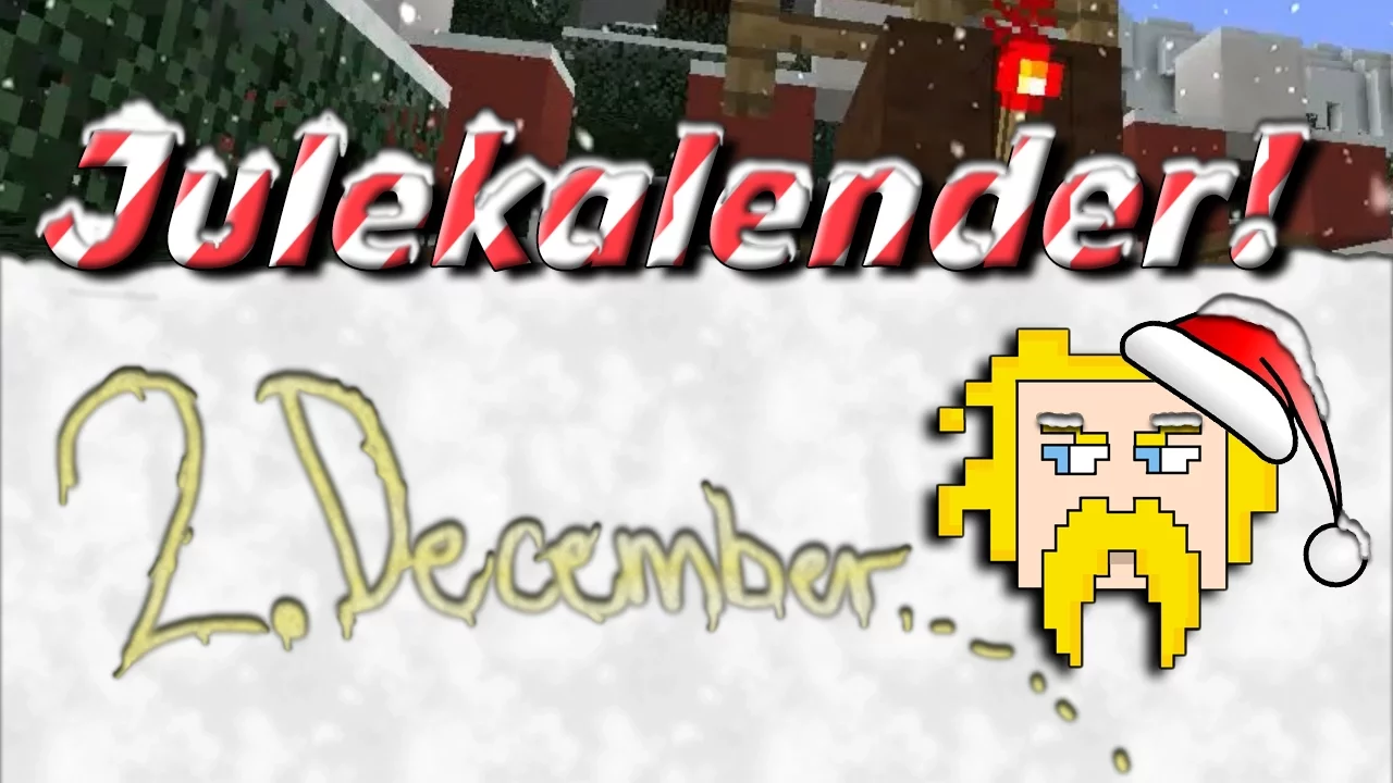 Dansk Minecraft :: Julekalender - 2. December - "Hjælp drillenissen!"