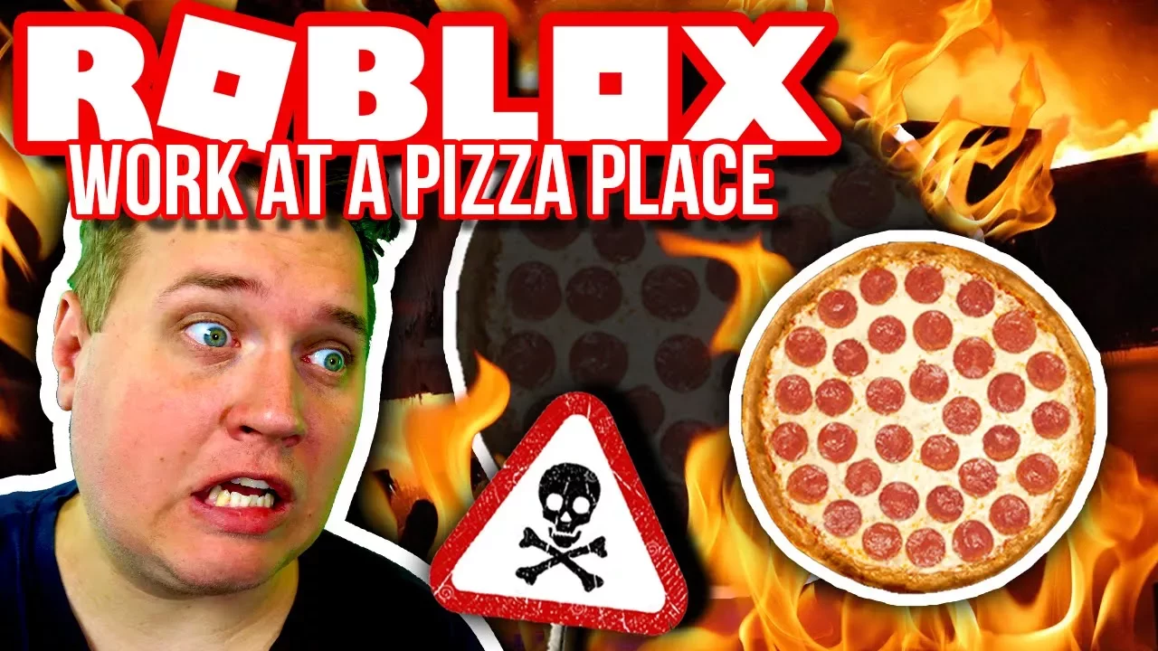 VÆRSTE PIZZARIA: BRAND I PIZZARIAET! 🔥😱🍕 :: Roblox Work at a Pizza Place Dansk