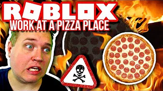VÆRSTE PIZZARIA: BRAND I PIZZARIAET! 🔥😱🍕 :: Roblox Work at a Pizza Place Dansk