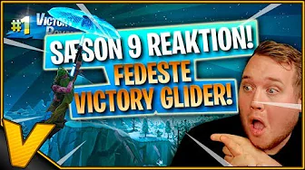 FEDESTE VICTORY GLIDER NOGENSINDE?! *SÆSON 9 BATTLEPASS* :: Fortnite Dansk