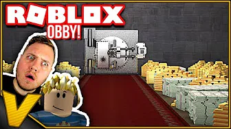 FØRST BRYDER VI UD, SÅ RØVER VI EN BANK! 💰 :: Obby Roblox Dansk
