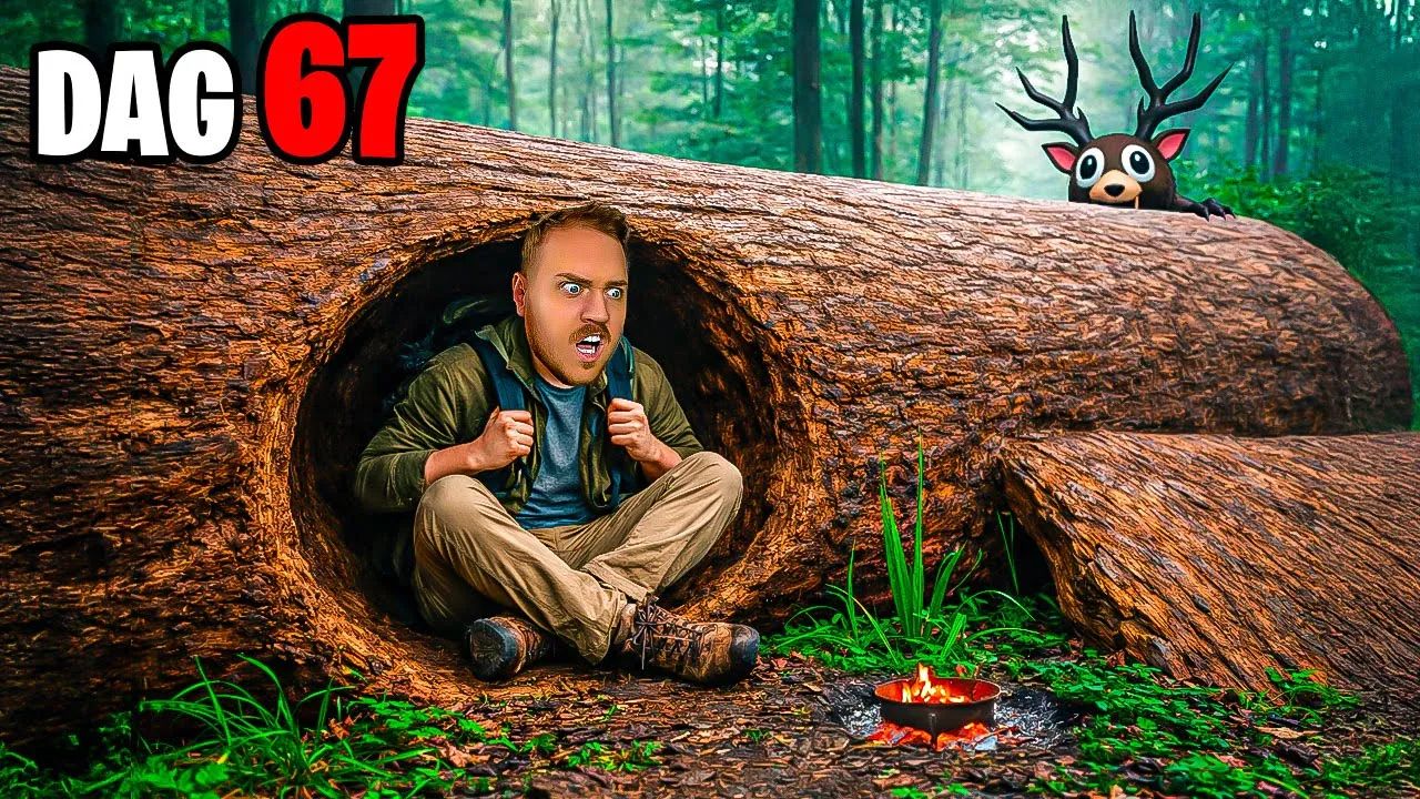 99 Nætter, men KUN overnatte i et Hult Træ!