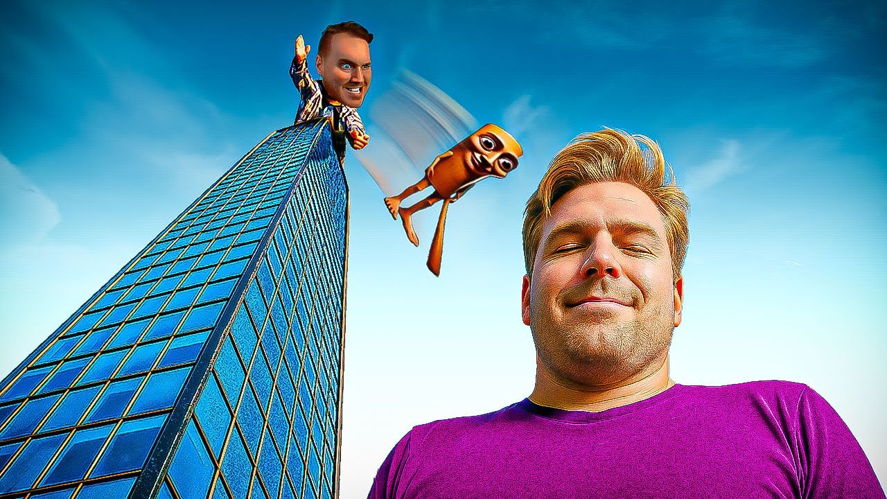 Kast Med Ting Fra Høj Bygning!