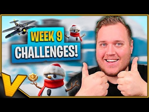 TIME TRAILS MED FLY?! *WEEK 9 CHALLENGES* :: Fortnite Dansk