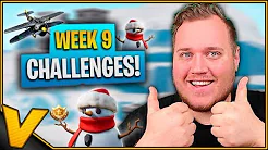 TIME TRAILS MED FLY?! *WEEK 9 CHALLENGES* :: Fortnite Dansk