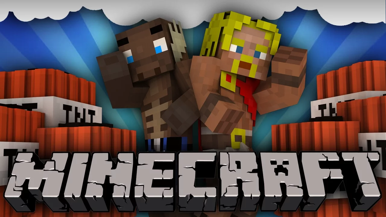 Dansk Minecraft :: TNT OVER DET HELE! - Moddet Skyblock m. DenMandigeElg #2