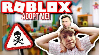 MIN FAR ER DÅRLIG TIL PARKOUR! :: Vercinger & Kova i Roblox Adopt Me Dansk