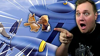 SMED KANIN UD FRA ET FLY OG VANDT! *😂 GRINERN SPIL! 🤣* :: Party Animals Dansk