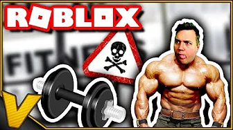 FARLIGT FITNESS CENTER?! :: Become Fit Obby Roblox Dansk - Escape Obby