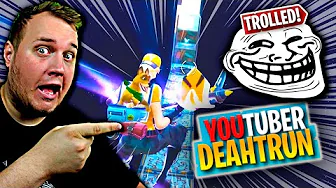 YouTuber DEATHRUN der TROLLER 😂🤬 :: Fortnite Dansk Deathrun