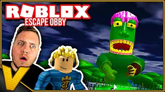 LÅST INDE PÅ EN KIRKEGÅRD! 😫 :: Escape Obby - Roblox Dansk