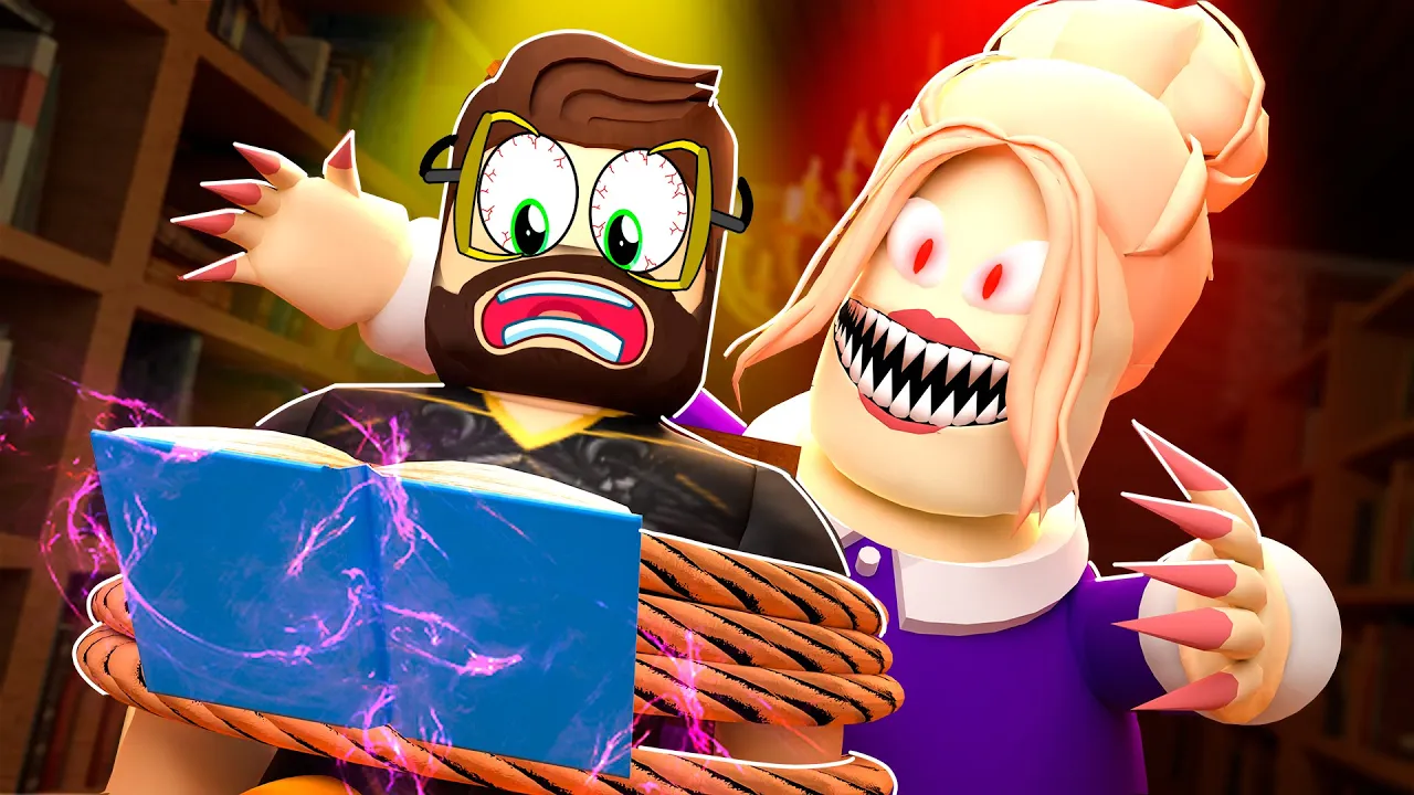 FANGET i BIBLIOTEKET fra *HELVEDE*!