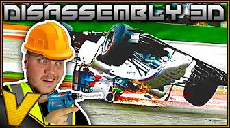 SPLITTER FORMEL 1 BIL OG MOTOREN AD! 🏎 :: Disassembly 3D Dansk